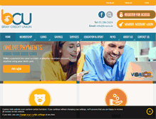 Tablet Screenshot of braycu.ie